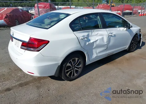 2015 Honda Civic Ex z USA, uszkodzony, nr VIN 19XFB2F84FE224529